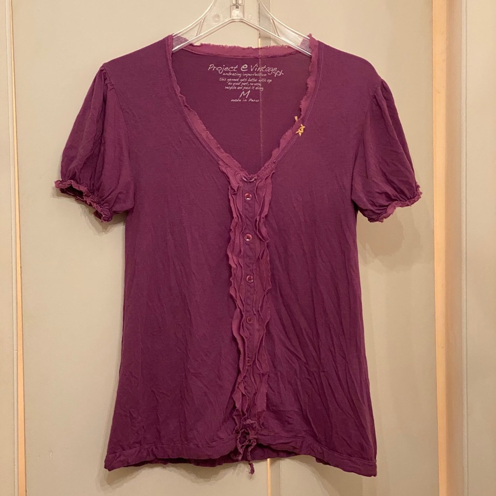 Project E I Vintage Collection I Purple Top
